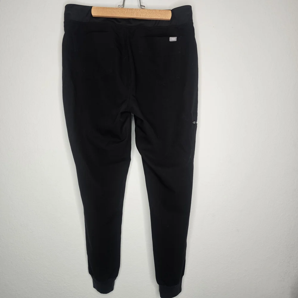 Figs Black Zamora Jogger Scrub Pants Size M - Picture 3 of 7